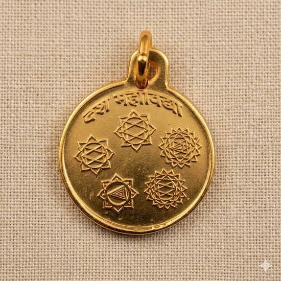 Dasha Mahavidya Yantra Anhänger