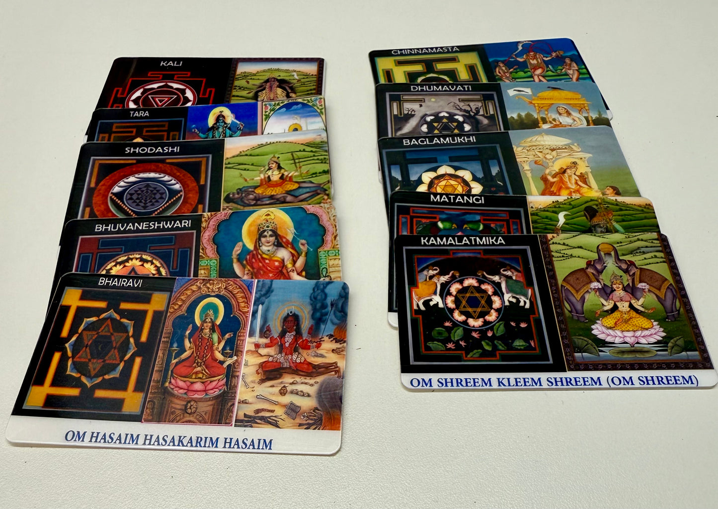 10 Mahavidya Karten