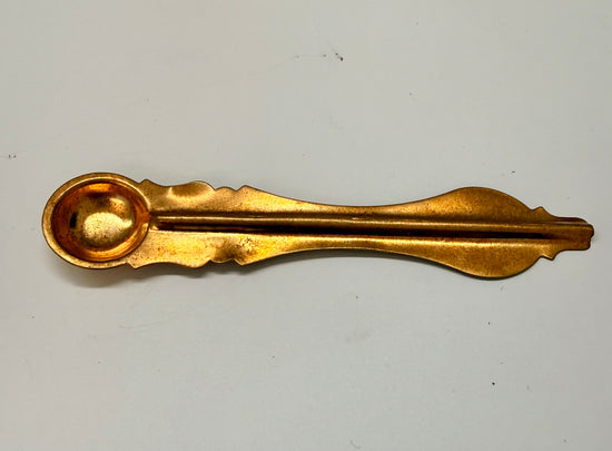 einfacher Wasser Löffel Kupfer