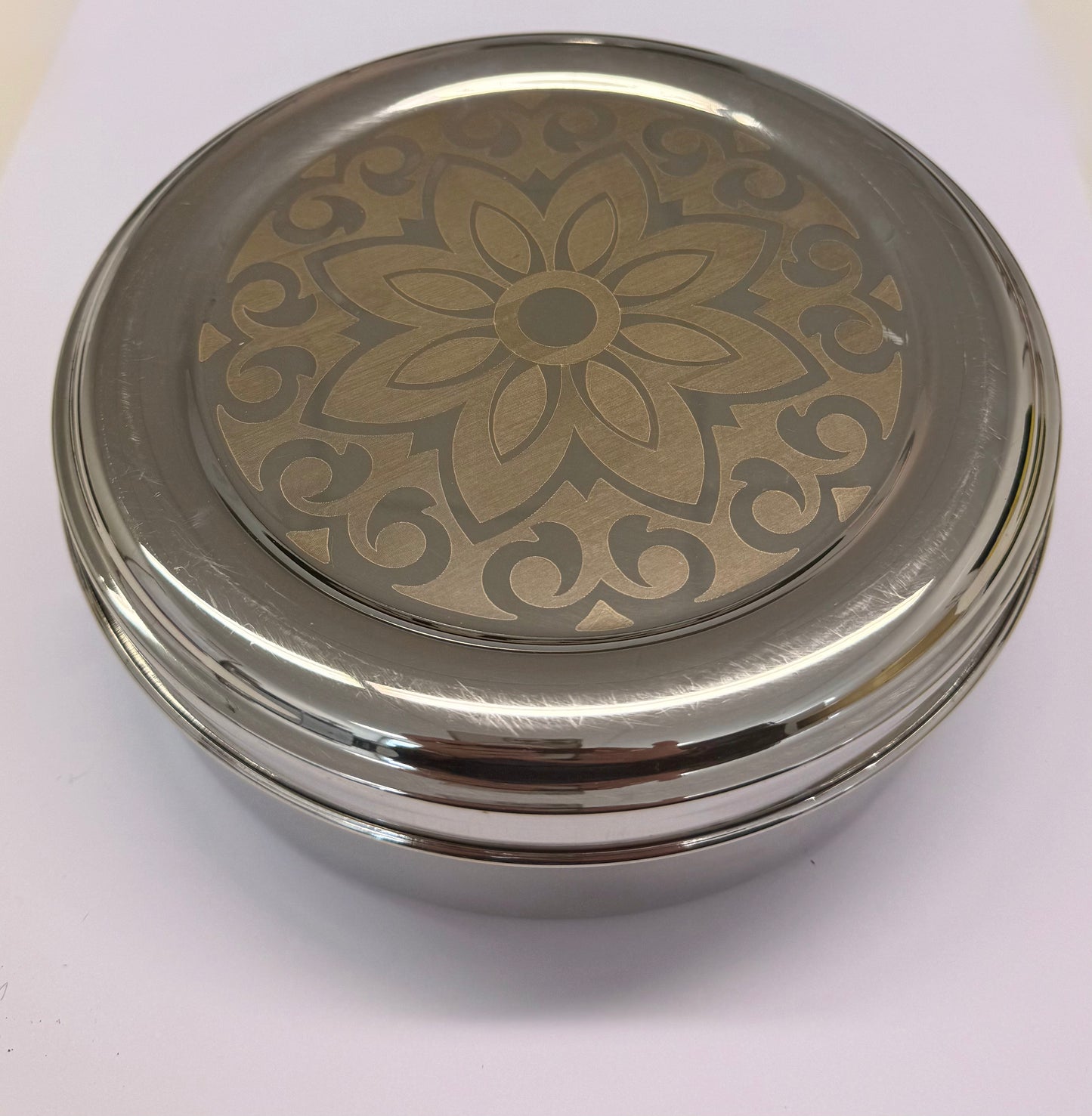 Herbal Masala Box Edelstahl 18 cm