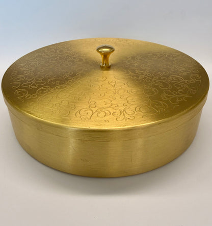 Homa Kräuter Masala Gefäss aus Kupfer  19.5cm