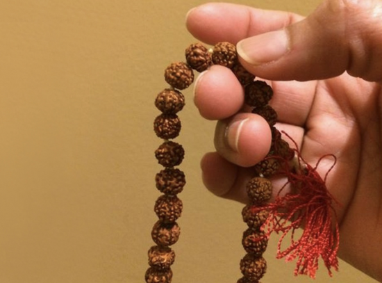 Japa Mala Rudraksha 45 cm